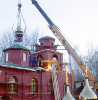 В Екатеринбурге новый Свято-Николаевский храм построен всего за 18 дней