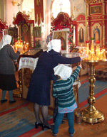 Праздничная служба в Михаило-Архангельском храме г. Можга