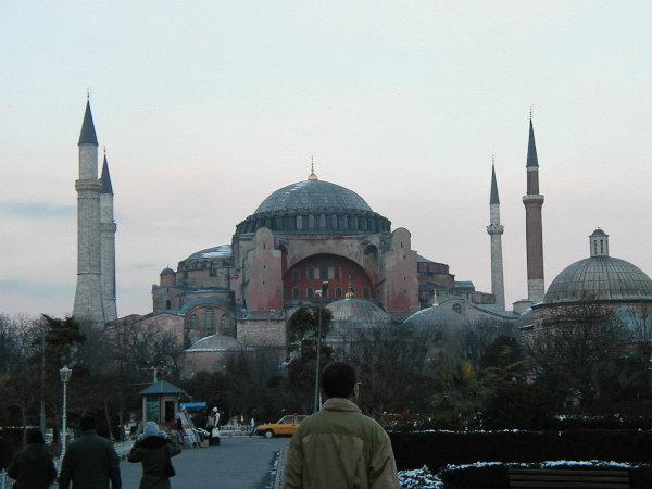 Большая фотография г. Константинополя - Святой Софии