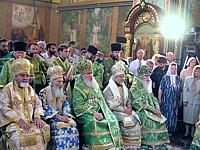 Патриарх Алексий II и предстоятели поместных церквей