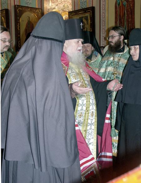 Встреча иконы преподобного Серафима Саровского