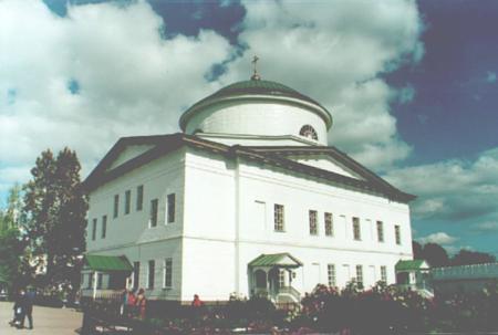 Большая фотография собора в честь Грузинской иконы Божией Матери Раифского Богородицкого мужского монастыря