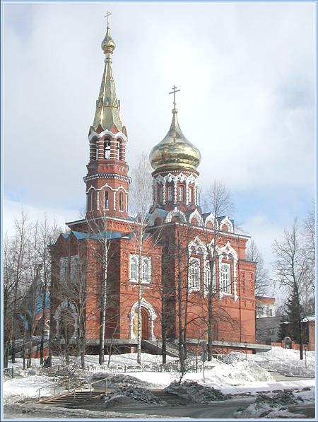 Большая фотография Казанско-Богородицкого храма г. Ижевска
