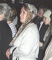 Фотография со встречи иконы прп. Серафима Саровского 24 августа 2003 г.