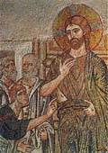Уверение Фомы   Мозаика храма в Дафии (Греция). Конец XI века. (Фото с сайта www.days.ru)